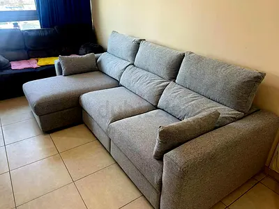 Like A New Condition High Quality ikea eskilstuna L shape sofa under storage