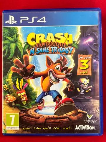 Crash Bandicoot N. Sane Trilogy – PS4 (Original Case)