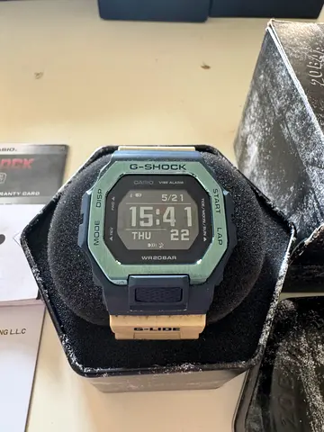 G-Shock G-LIDE Original Box  Papers – Like New