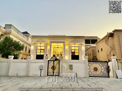 Enjoy luxury with a swimming pool and elevator | Own a luxurious villa in Al Rawda, Ajman | 6 master bedrooms and a rooftop terrace | A great deal at