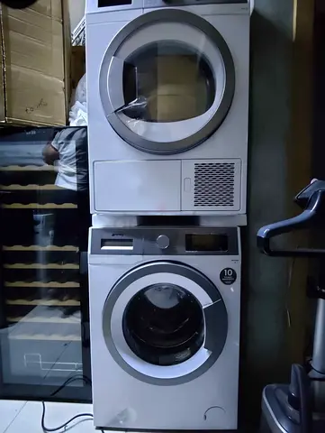 Smeg latest model 8 kg washer and 8 kg dryer separate set freestanding