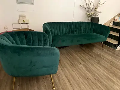 Sofa and armchair set
