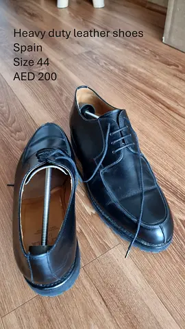 Mens Heavy Duty Spanish Leather Shoes Size 44