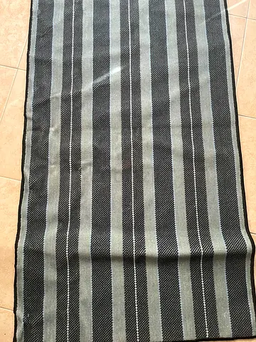 IKEA VINTER 2018 Table Runner / Placemat - 75x150 cm (Green Stripes)