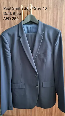 Paul Smith Mens Dark Blue Suit - Size 40
