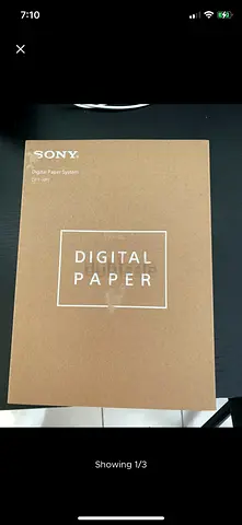Sony eink reader