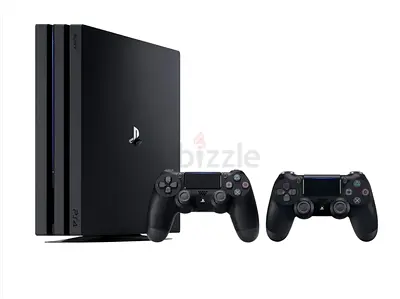Sony Playstation 4 Pro - 1TB, PS4 with 2 Controller