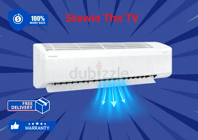 Samsung Bespoke AI 2 Ton Split AC Digital Inverter | Dry Comfort | AR70F24D1GWN/GU-R - Free Delivery