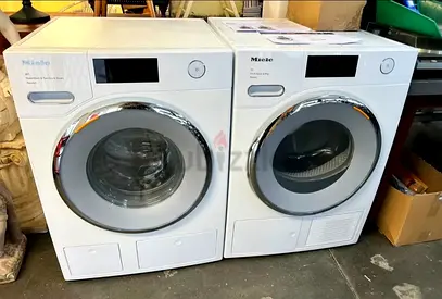 Miele latest model twin dos 9 kg washer and 9 kg dryer separate set freestanding.l