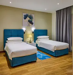 Premium Deluxe Twin Room with City View
