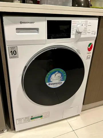 Westpoint Front-Load Washing Machine - 10kg, Flawless Condition Westpoint 8Kg/5Kg Fully Automatic