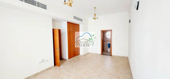 away from fly zone/independent 10 bedrooms villa/front and back garden/8 parking/maids & laundry room /living & dining/ driver room/for rent in mirdif