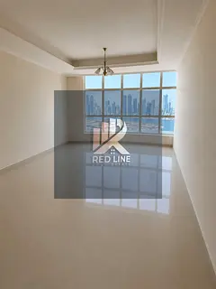 3 Bedroom Apartment | Direct Sea View | Spacious Layout | Free Parking | Al Khan – Sharjah 🏡