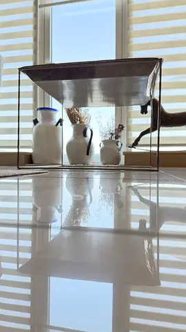 Glass and Chrome Modern Side Table / Display Stand