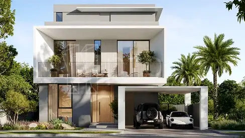 5BR Villa | Farm Grove | Park & Pool Views | Modern Design