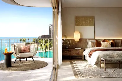 Direct Crystal Beach View | Large 1 BR | HIGH ROI