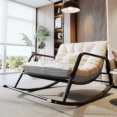 Stylish Super Comfortable Rocking Chair 🤍