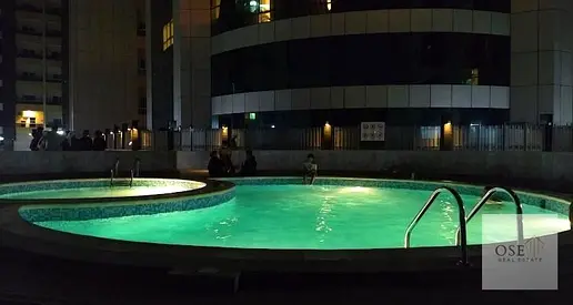 Two-bedroom apartment with a living room Orient Towers Ajman