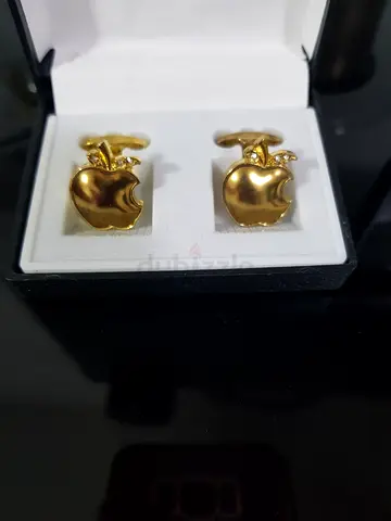 Gold-tone Novelty Cufflinks - Pair,new