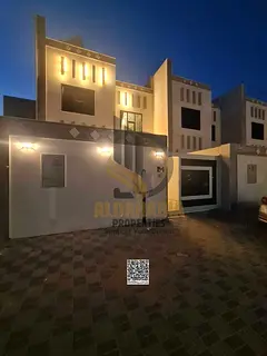 A beautiful luxury townhouse available for rent in Al Zahya, featuring spacious interiors, elegant f