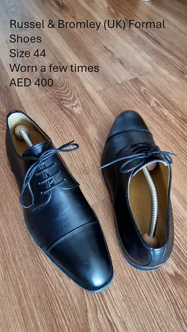 Russell and Bromley Mens Black Formal Leather Shoes