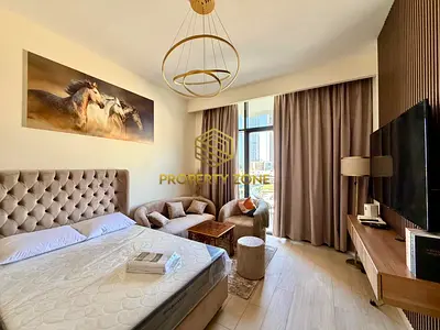 Luxury Fully Furnished Studio Apartment for Rent in Azizi Riviera | Beautiful Community