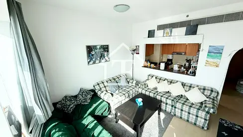 Spacious 1BR | Unfurnished | High Floor | Balcony