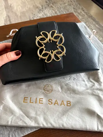 Leather bag/clutch Elie Saab