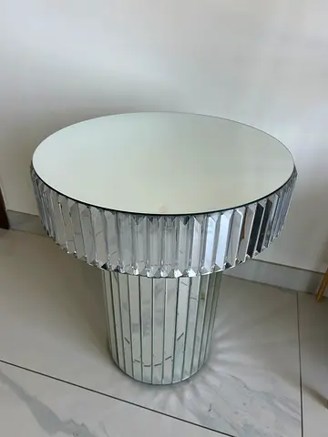 Mirror Bedside Table
