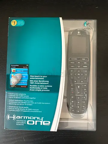 Logitech Harmony one remote