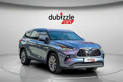 AED 1824/month | 2020 Toyota Highlander  | GCC Specs | Ref#469893