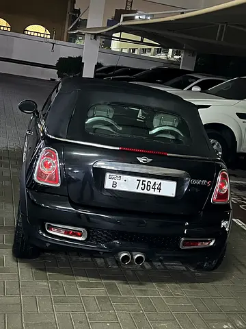 Mini Cooper S (Black) - Good Condition, Dubai Plate B 75644