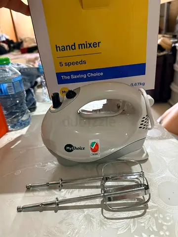MyChoice Hand Mixer - 5 Speeds with Beaters (Good Working Condition)