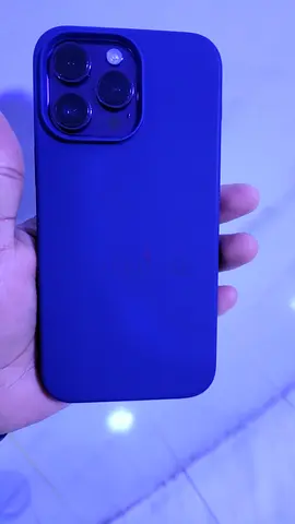 iPhone 14 Pro Max (Deep Purple) with Silicone Case - Good Condition