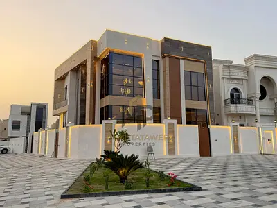 Villa for sale on a corner lot with two street frontages, including registration and ownership fees