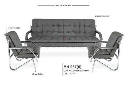 Brand New Office Sofa Set 5 Seatr For Sale