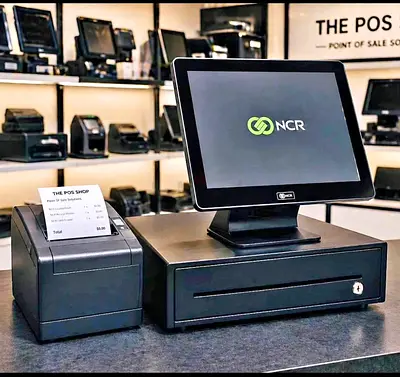 NCR Point of Sale System with Receipt Printer and Cash Drawer