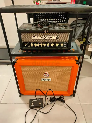 blackstar ht5 mk2 with orange cab ppc 112