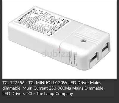 Dali dimmable transformer TCI Minijolly 20W LED Driver (Mains Dimmable) - Good Condition