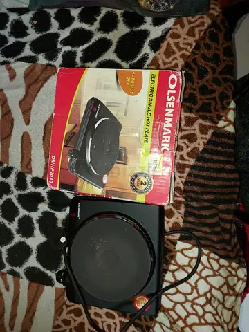 Olsenmark Single Electric Hot Plate - Used, Working