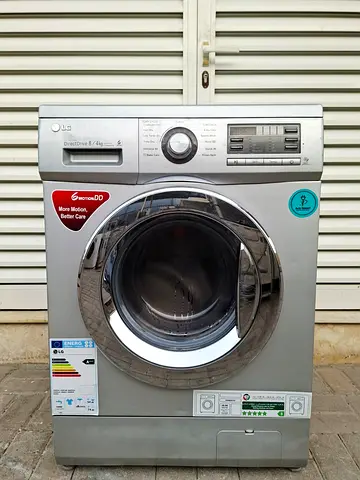 working perfectly,  LG washing machine 8kg / 4 kg full dryer