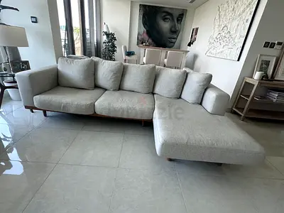 Like A New Condition High Quality west elm Newport Lshape sofa