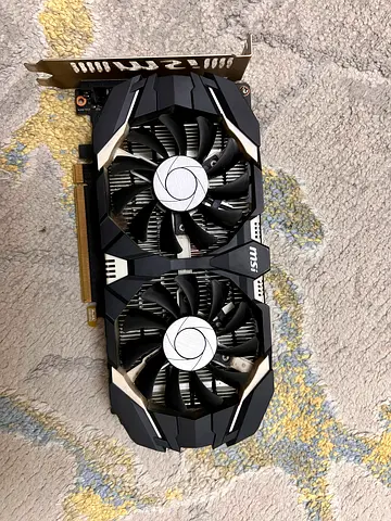 MSI GeForce GTX 1050 TI 4GB OC