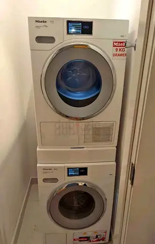 Miele W1T1 WMV 960 WPS
9 kg Washer / Miele TMV 840 WP
9 kg Tumble Dryer separate set
