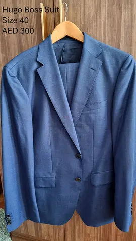Hugo Boss Blue Suit Size 40