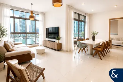 Full Marina View | Unique 2 Bed Apartment