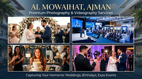 🎥 Professional Photography  High-Impact Videography Services in Al Mowaihat, Ajman .