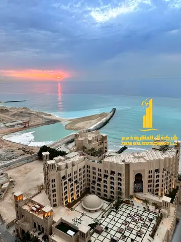 Furnished one-bedroom apartment for rent in Ajman, clean and tidy furnishings, on the Ajman Corniche. All bills and internet included. Fully furnished