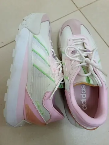 Original Adidas womens sneakers - pastel pink  white, size to UK 7.5