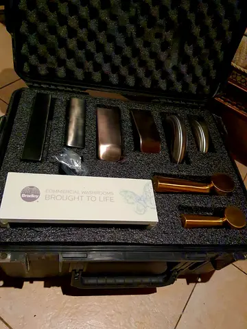 High-end Bathroom Faucet Levers and Handles. Brandnew. Worth Over AED 25K. Going for Just AED 5K.